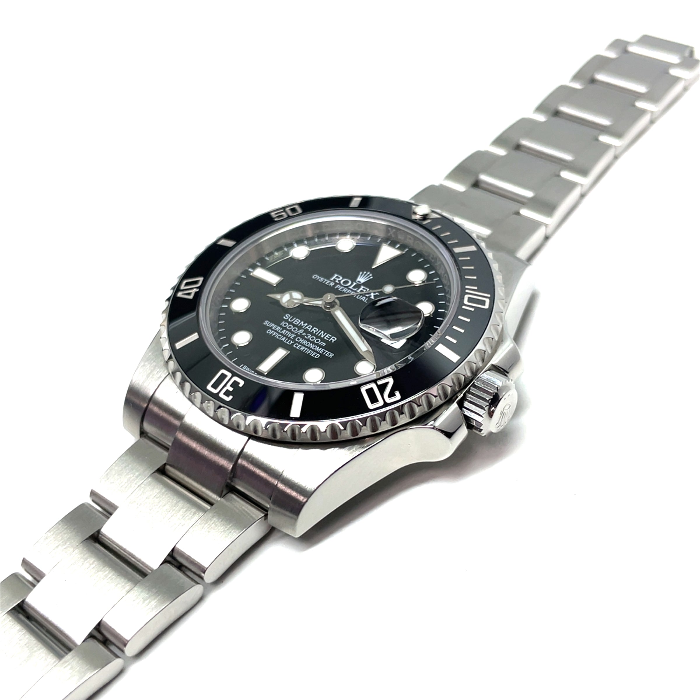 Pre-owned Rolex Submariner Date116610LN Black Oyster Watch 40mm 2016 - NAGI