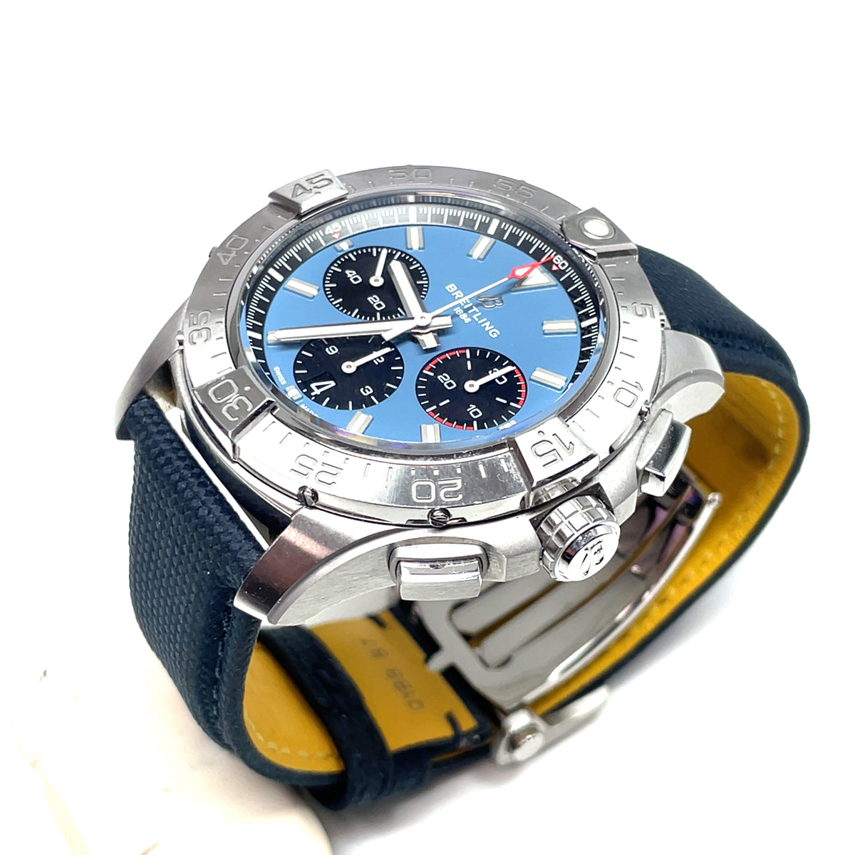 Pre-Owned Breitling Avenger Automatic Chronograph 44mm Watch AB0147101C1X1