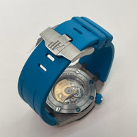 Pre-Owned Audemars Piguet Royal Oak Offshore 42MM Turqouoise Dial and Strap Watch