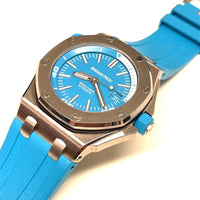 Pre-Owned Audemars Piguet Royal Oak Offshore 42MM Turqouoise Dial and Strap Watch