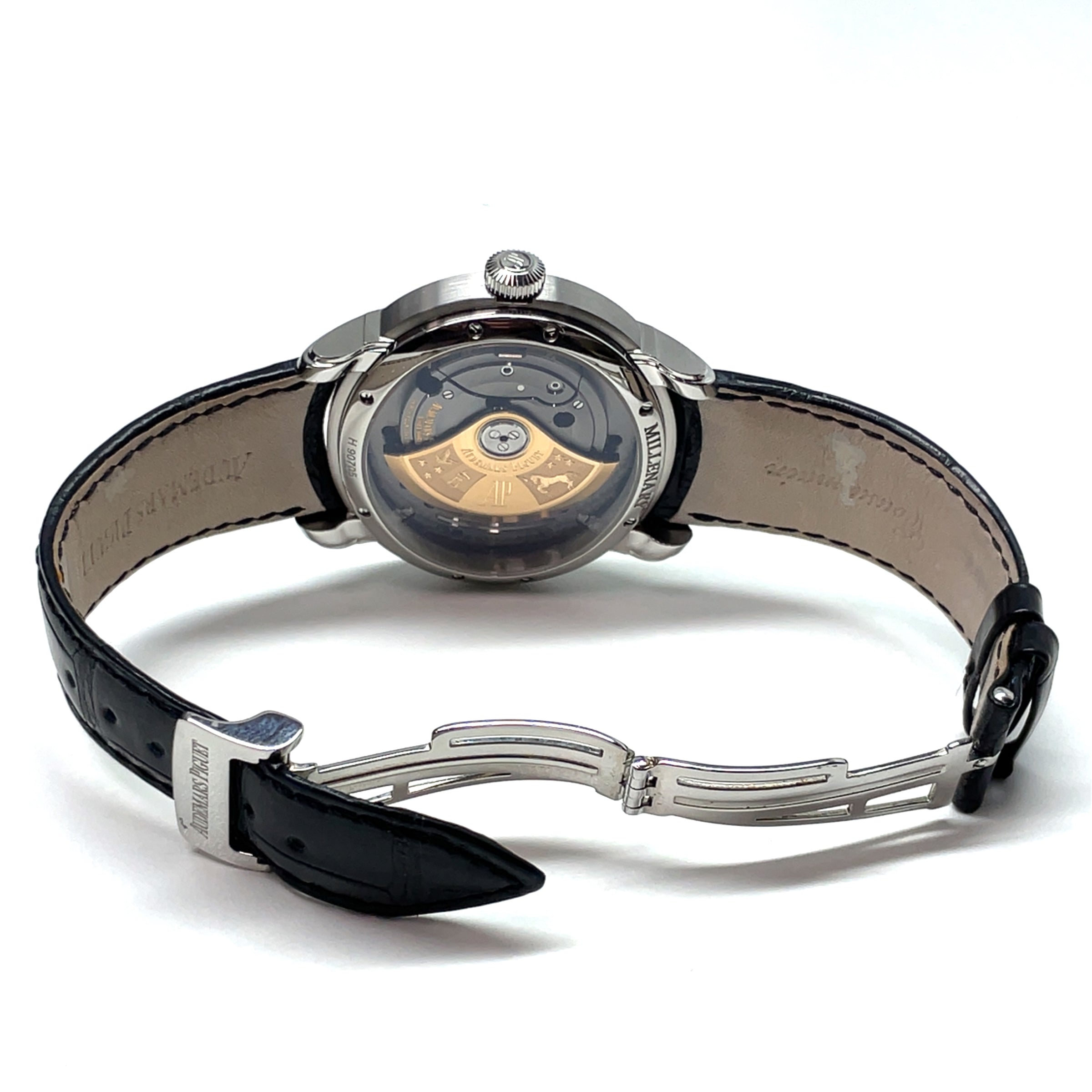 Pre-owned Audemars Piguet Millenary 4101 Stainless Steel 15350ST 47x43mm