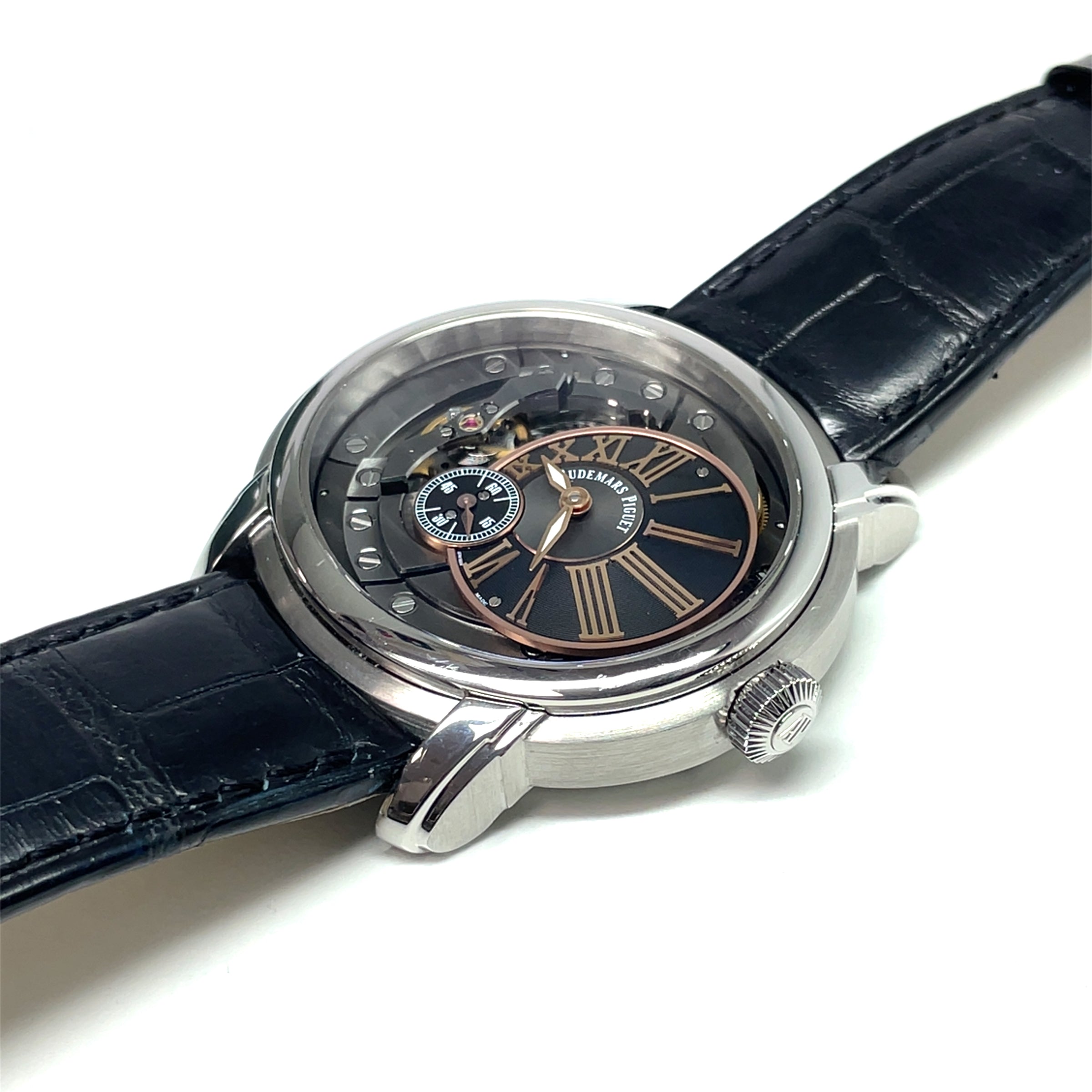 Pre-owned Audemars Piguet Millenary 4101 Stainless Steel 15350ST 47x43mm