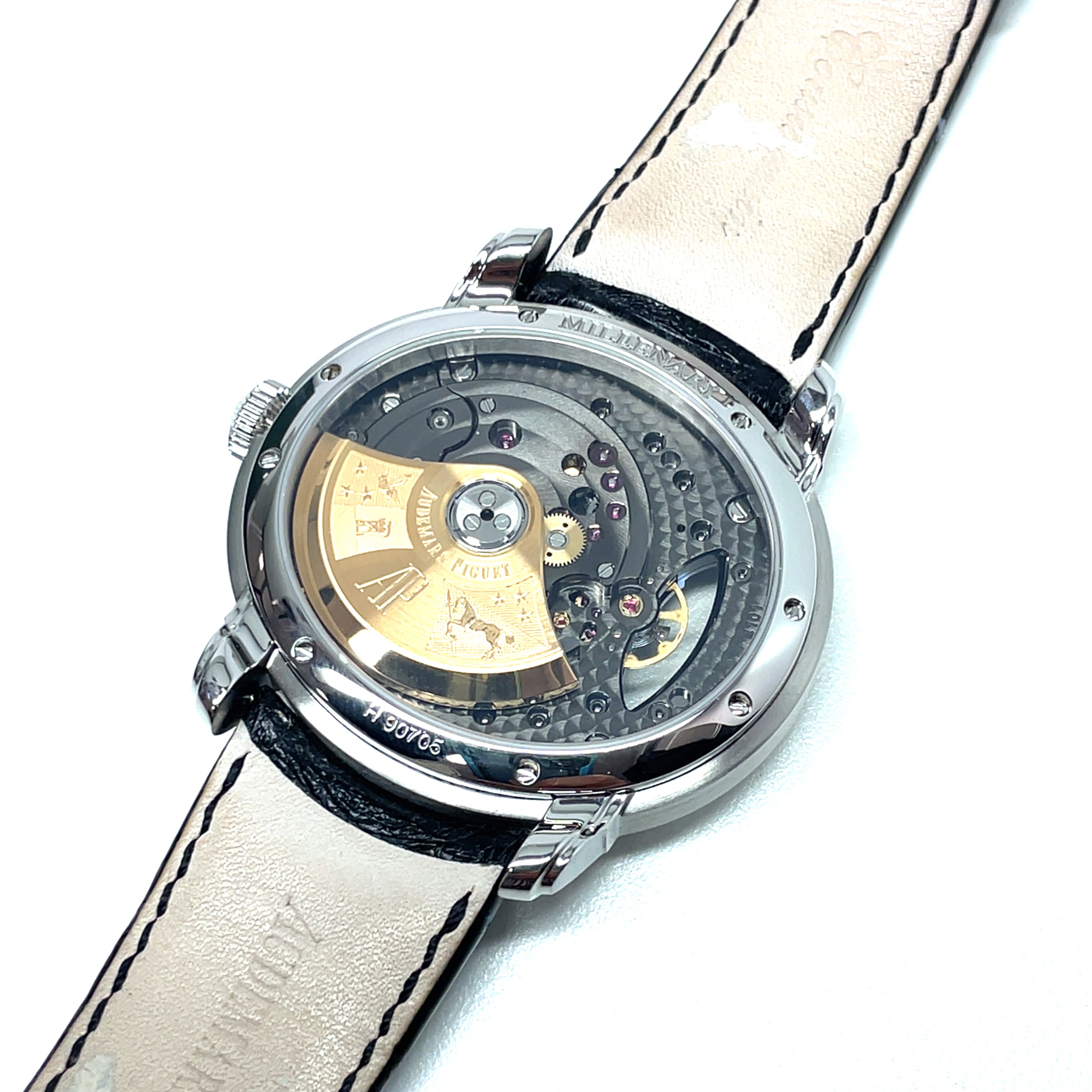 Pre-owned Audemars Piguet Millenary 4101 Stainless Steel 15350ST 47x43mm