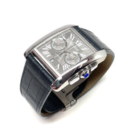 Pre-Owned Cartier Tank Large 44 x34.3mm Chronograph Grey W5330008