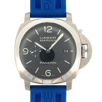 Pre-Owned Panerai PAM312 Automatic 44mm Luminor Marina Black Dial 1950 Watch