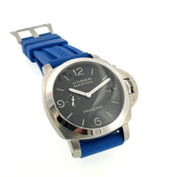 Pre-Owned Panerai PAM312 Automatic 44mm Luminor Marina Black Dial 1950 Watch