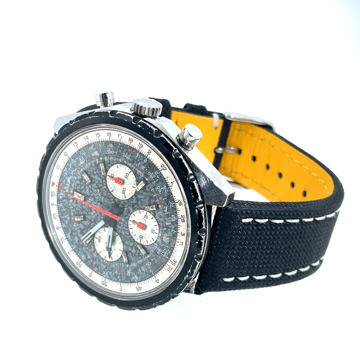 Pre-Owned Vintage Breitling Chronomatic Mechanical Venus Chronograph 1970s Watch 0818