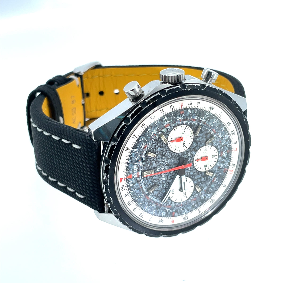 Pre-Owned Vintage Breitling Chronomatic Mechanical Venus Chronograph 1970s Watch 0818