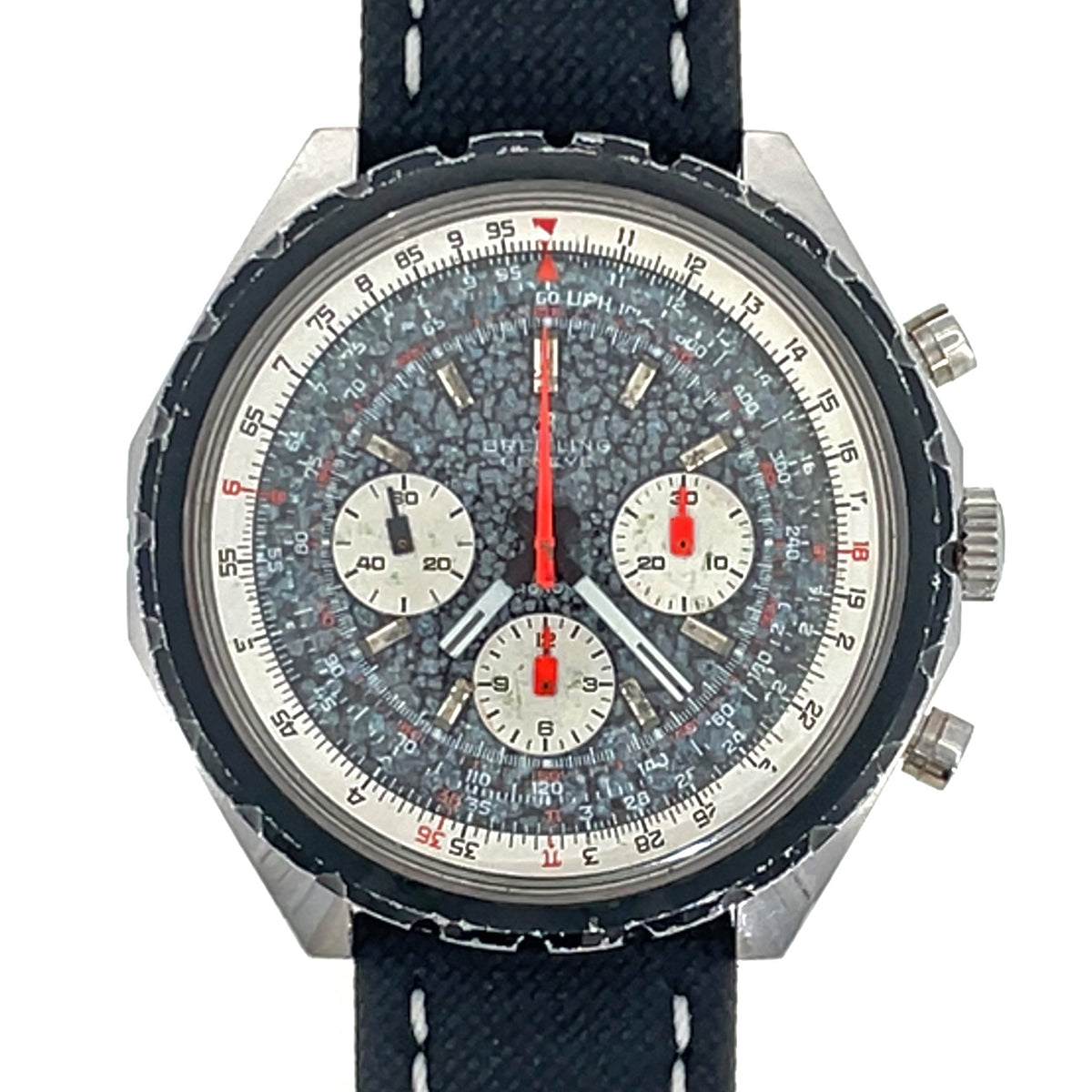 Pre-Owned Vintage Breitling Chronomatic Mechanical Venus Chronograph 1970s Watch 0818