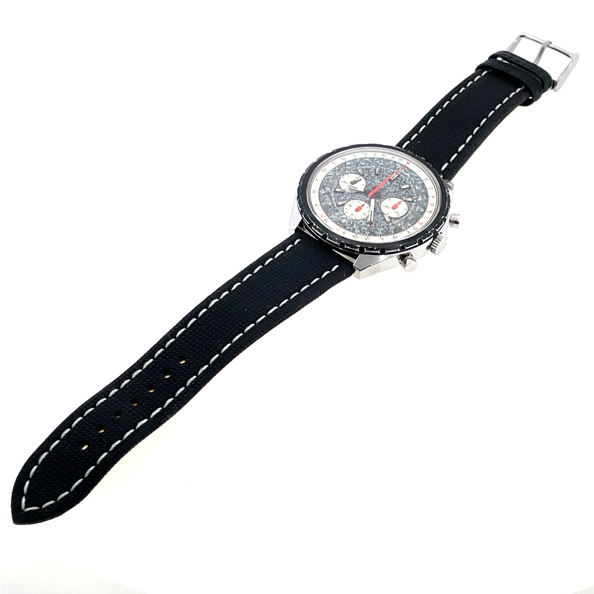 Pre-Owned Vintage Breitling Chronomatic Mechanical Venus Chronograph 1970s Watch 0818