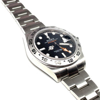 Pre-Owned Rolex Explorer II 42mm Black Dial Oyster Watch 216570 2012 - NAGI