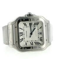 Pre-Owned Santos de Cartier Mechanical Watch