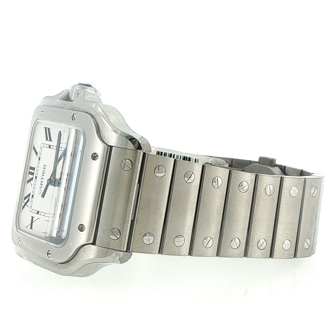 Pre-Owned Santos de Cartier Mechanical Watch