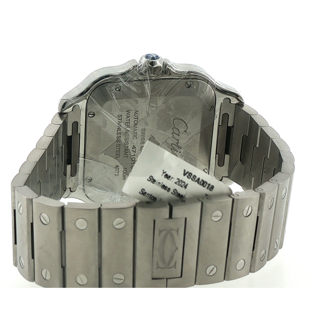 Pre-Owned Santos de Cartier Mechanical Watch