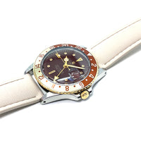 Pre-Owned Rolex 1675  GMT Master Brown Dial  "Rootbeer" Vintage Steel Watch 40mm 1970