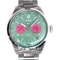 Pre-Owned Oris Big Crown Calibre 113 Pink Green Calendar Mechanical Watch 43mm