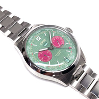 Pre-Owned Oris Big Crown Calibre 113 Pink Green Calendar Mechanical Watch 43mm