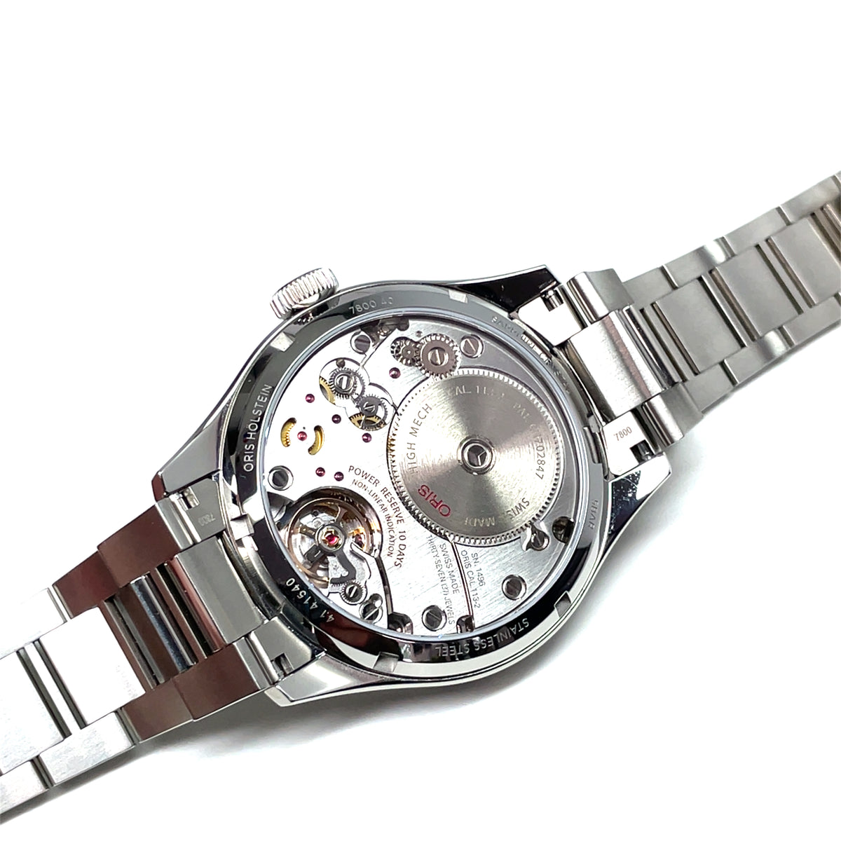 Pre-Owned Oris Big Crown Calibre 113 Pink Green Calendar Mechanical Watch 43mm