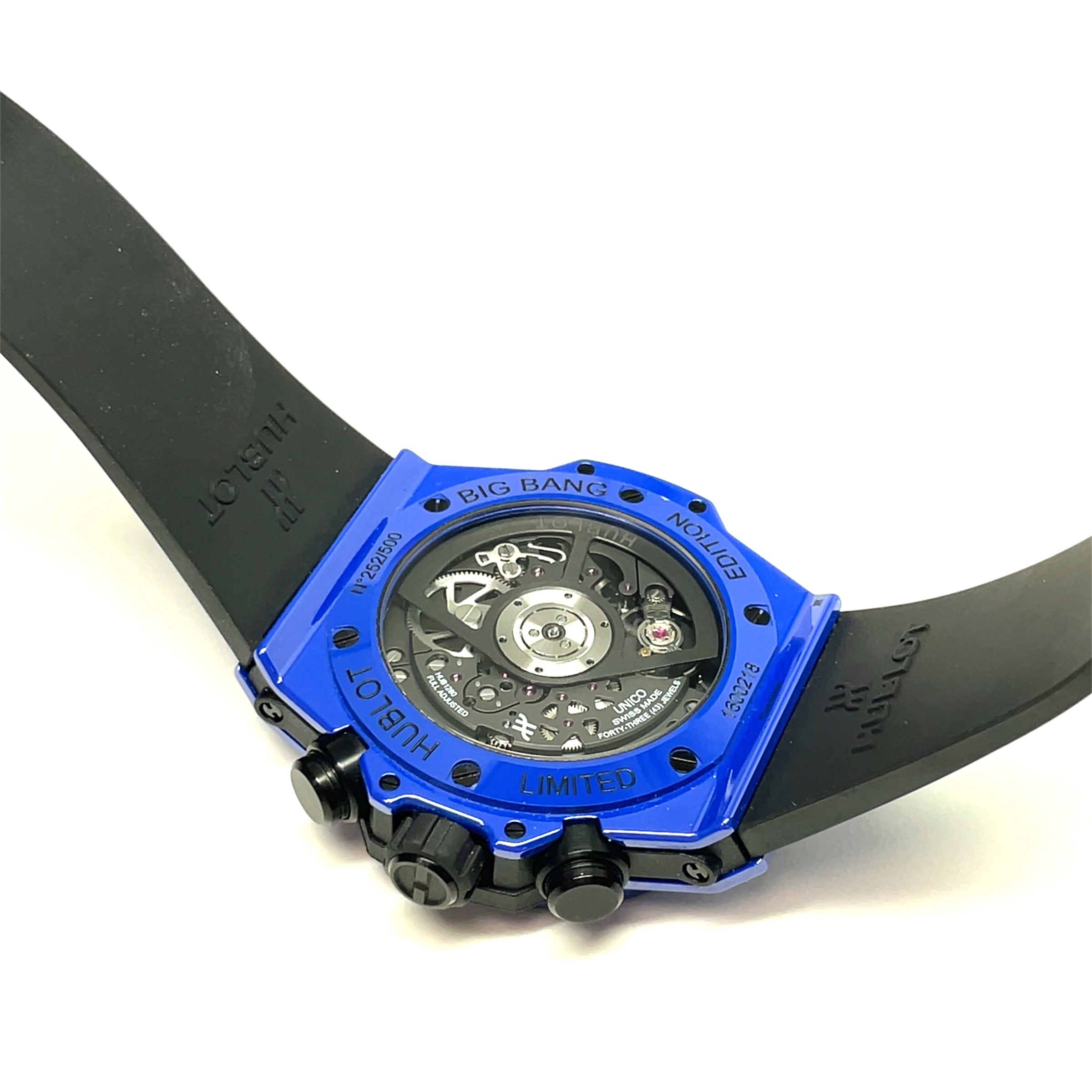Pre-Owned Hublot Big Bang Unico Blue Magic Automatic Chronograph 42mm Watch - NAGI