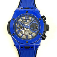 Pre-Owned Hublot Big Bang Unico Blue Magic Automatic Chronograph 42mm Watch - NAGI