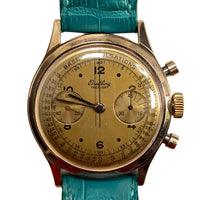 Pre-Owned Breitling 18K Yellow Gold Vintage Premier Mechanical Watch - NAGI