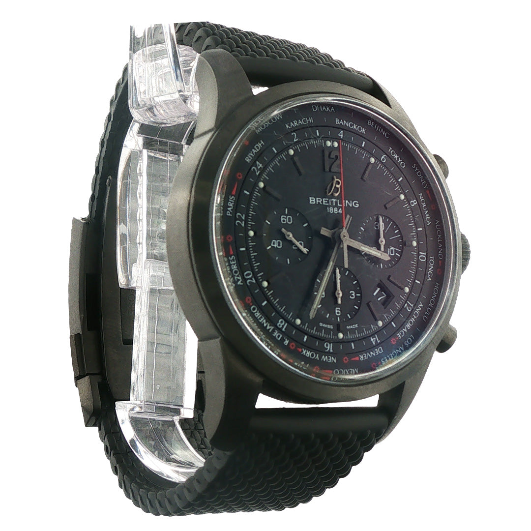 Pre-Owned Breitling Transocean Unitime Pilot 46MM Automatic Chrongraph Watch - NAGI