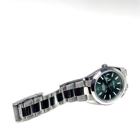 Pre-Owned Rolex Datejust 41mm Mint Green Dial Automatic Oyster Bracelet Watch 2024 126300