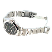 Pre-Owned Rolex Air King Oystersteel Black Dial Watch 40mm 126900 2025
