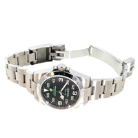 Pre-Owned Rolex Air King Oystersteel Black Dial Watch 40mm 126900 2025