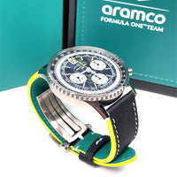 Pre-Owned Breitling Navitimer B01 Chronograph 43mm Aston Martin Aramco Formula One EB0138