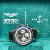 Pre-Owned Breitling Navitimer B01 Chronograph 43mm Aston Martin Aramco Formula One EB0138