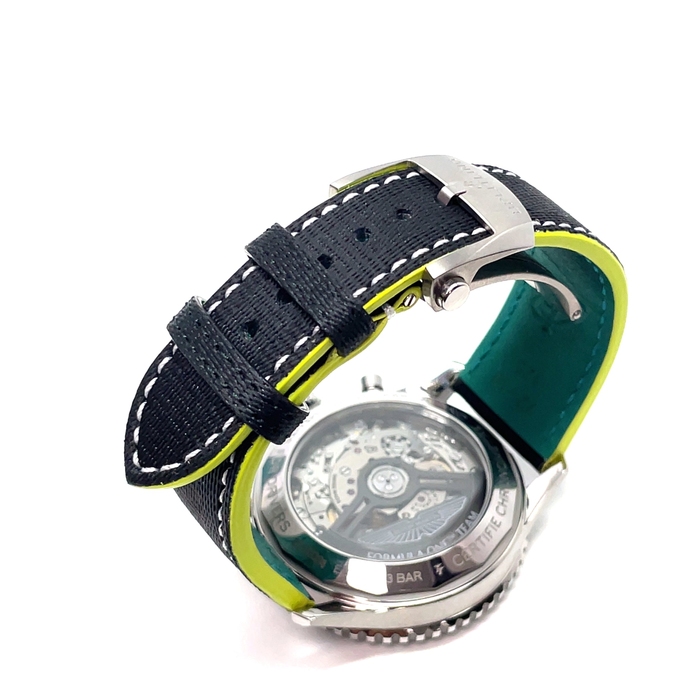 Pre-Owned Breitling Navitimer B01 Chronograph 43mm Aston Martin Aramco Formula One EB0138