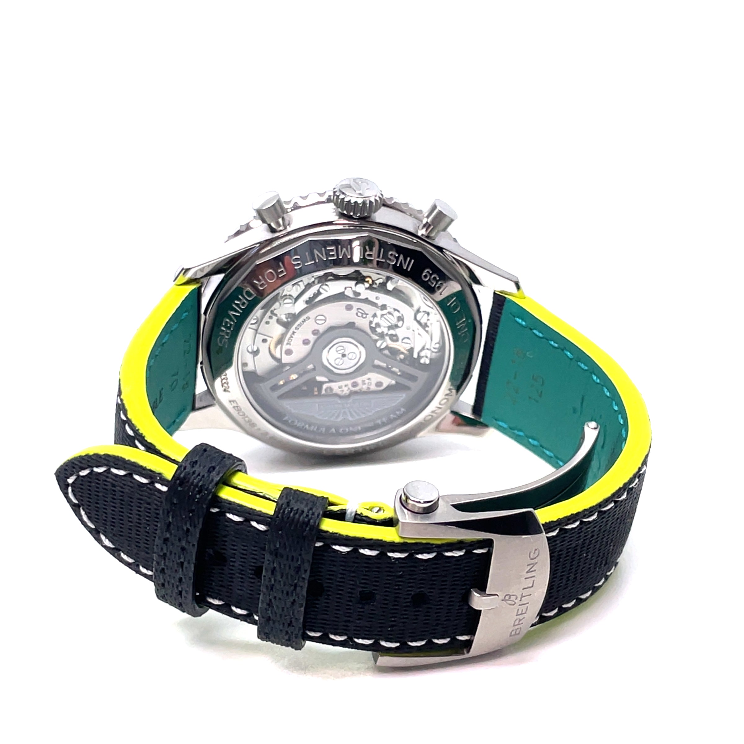 Pre-Owned Breitling Navitimer B01 Chronograph 43mm Aston Martin Aramco Formula One EB0138