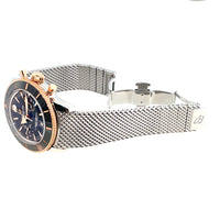 Pre-Owned Breitling Superocean 42 Heritage B01 Chronograph Black Dial Watch UB0156H11B1A1