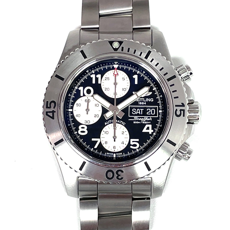 Pre-Owned Breitling Superocean Chronograph Steelfish 44mm Automatic Chronograph Watch A13341 - NAGI
