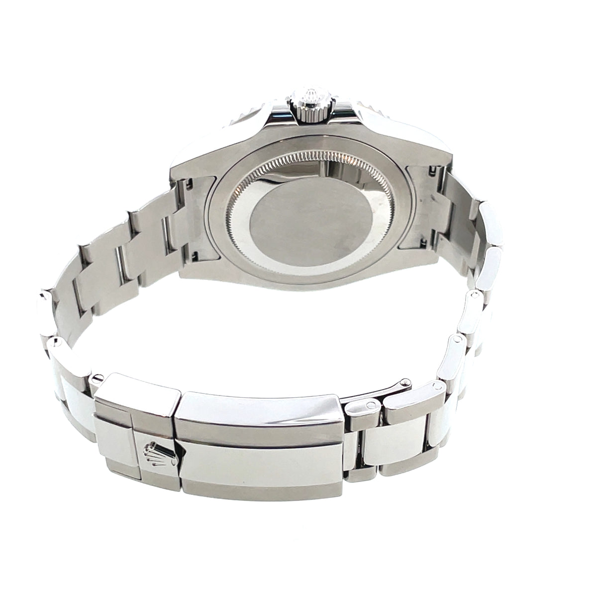 Pre-Owned Rolex "Batman" GMT Master II Black Dial Oyster Bracelet Watch 40mm 116710BLNR