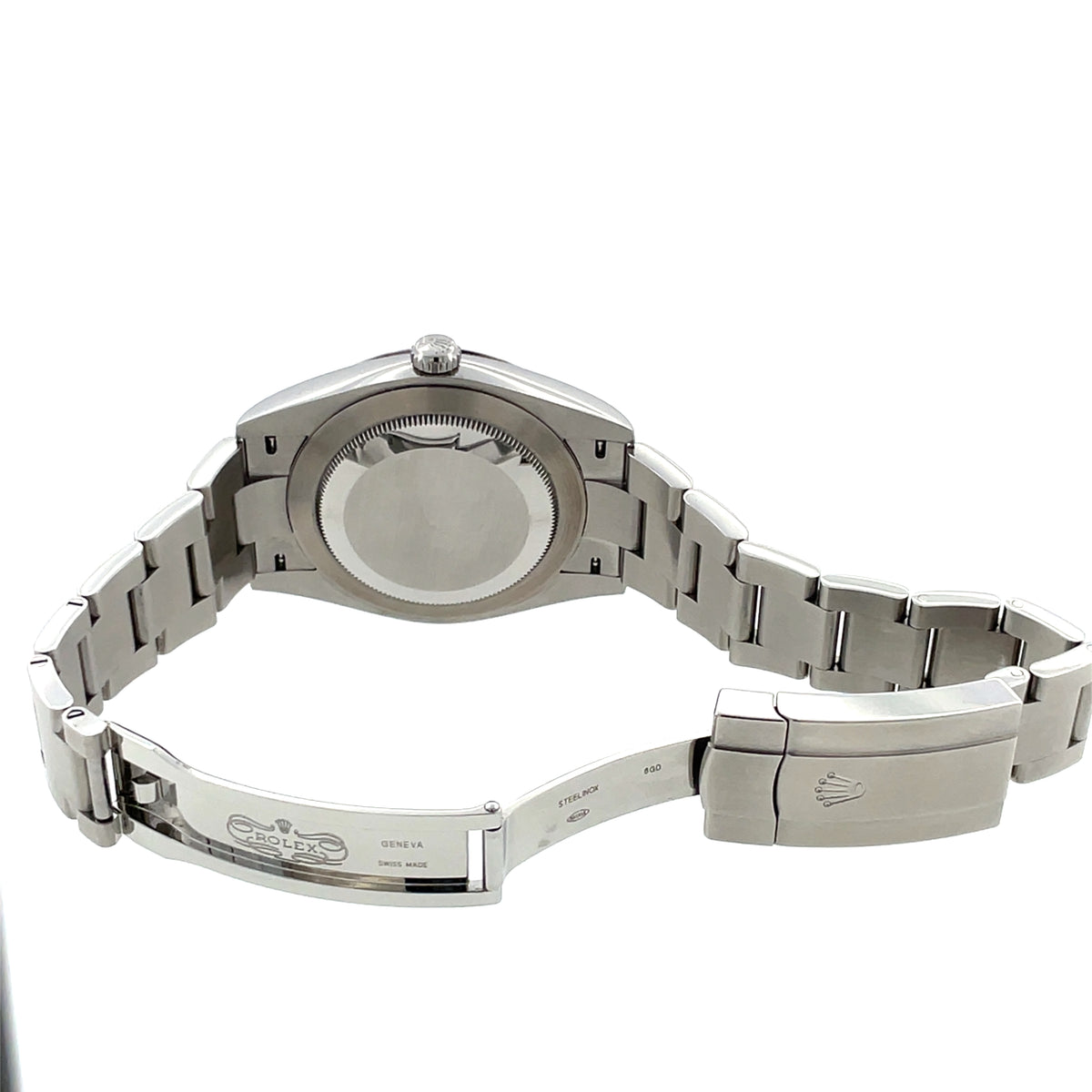 Pre-Owned Rolex Oyster Perpetual 41mm Stainless Steel Blue Dial Ref 124300