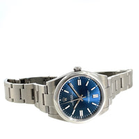Pre-Owned Rolex Oyster Perpetual 41mm Stainless Steel Blue Dial Ref 124300