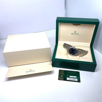 Pre-Owned Rolex Oyster Perpetual 41mm Stainless Steel Blue Dial Ref 124300