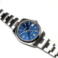 Pre-Owned Rolex Oyster Perpetual 41mm Stainless Steel Blue Dial Ref 124300