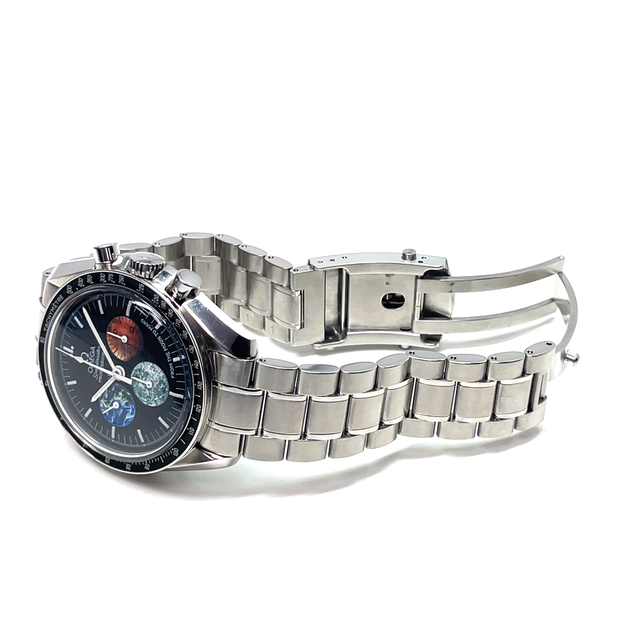 Pre-Owned Omega Speedmaster 42mm Steel "From the Moon to Mars" Edition Watch 35775000