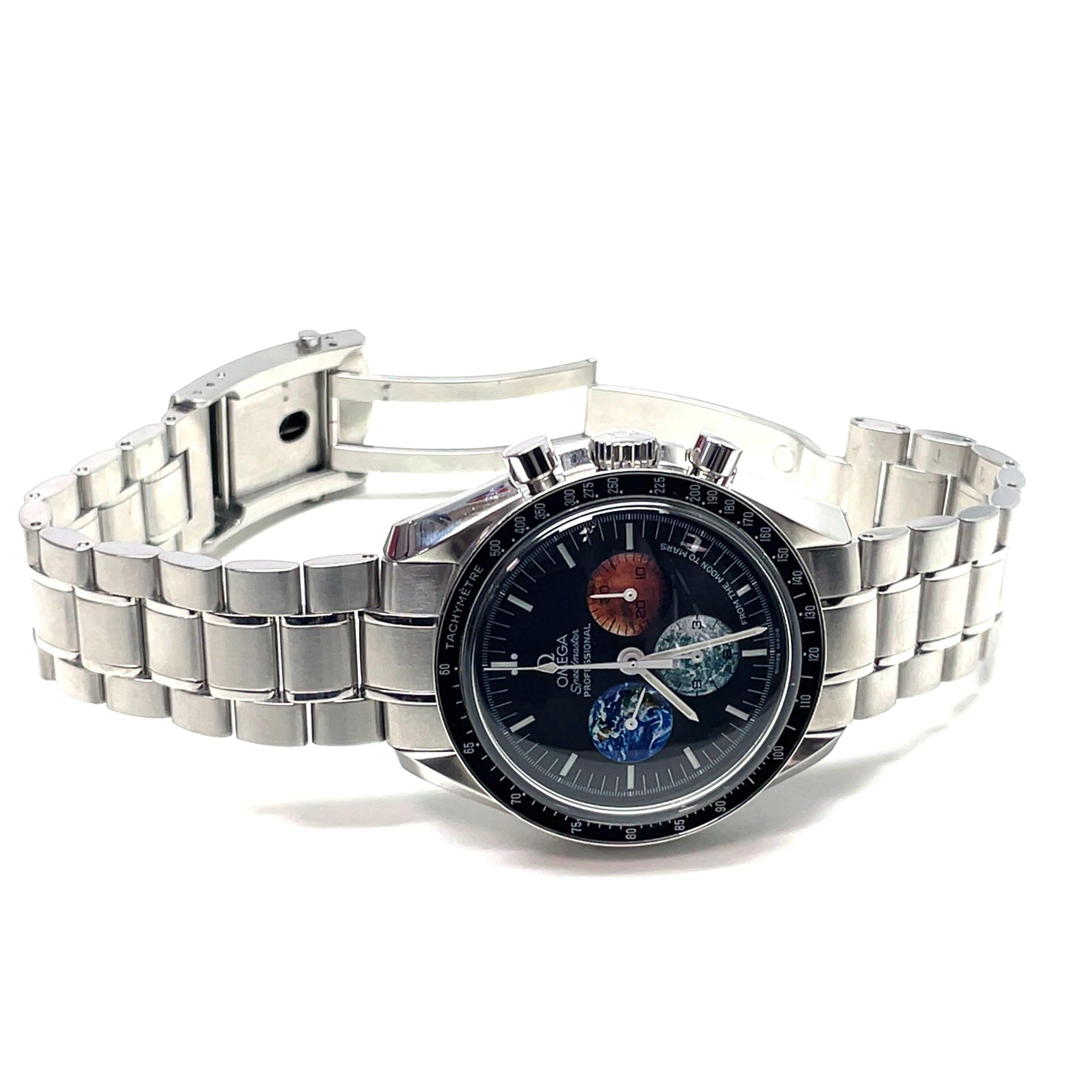 Pre-Owned Omega Speedmaster 42mm Steel "From the Moon to Mars" Edition Watch 35775000
