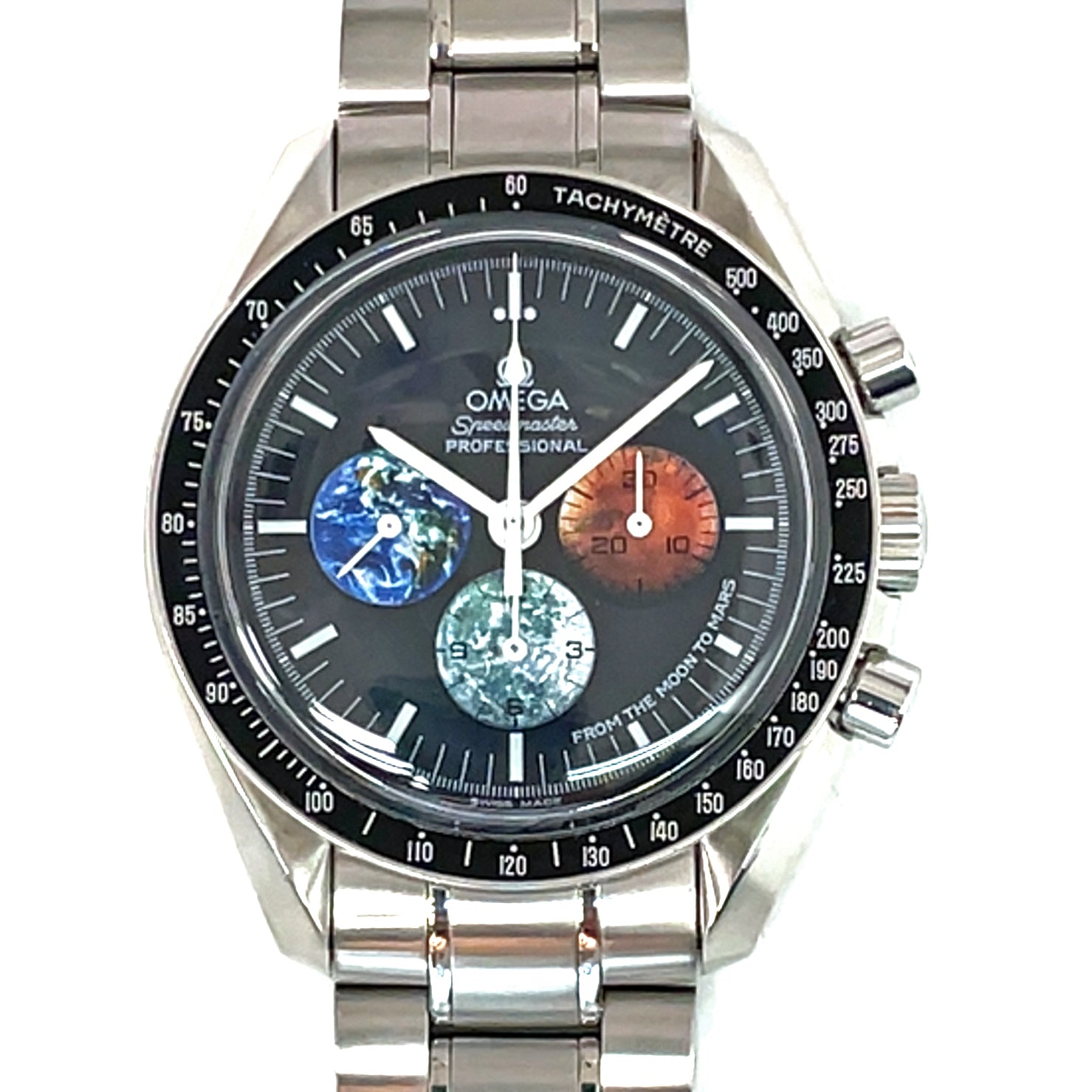 Pre-Owned Omega Speedmaster 42mm Steel "From the Moon to Mars" Edition Watch 35775000
