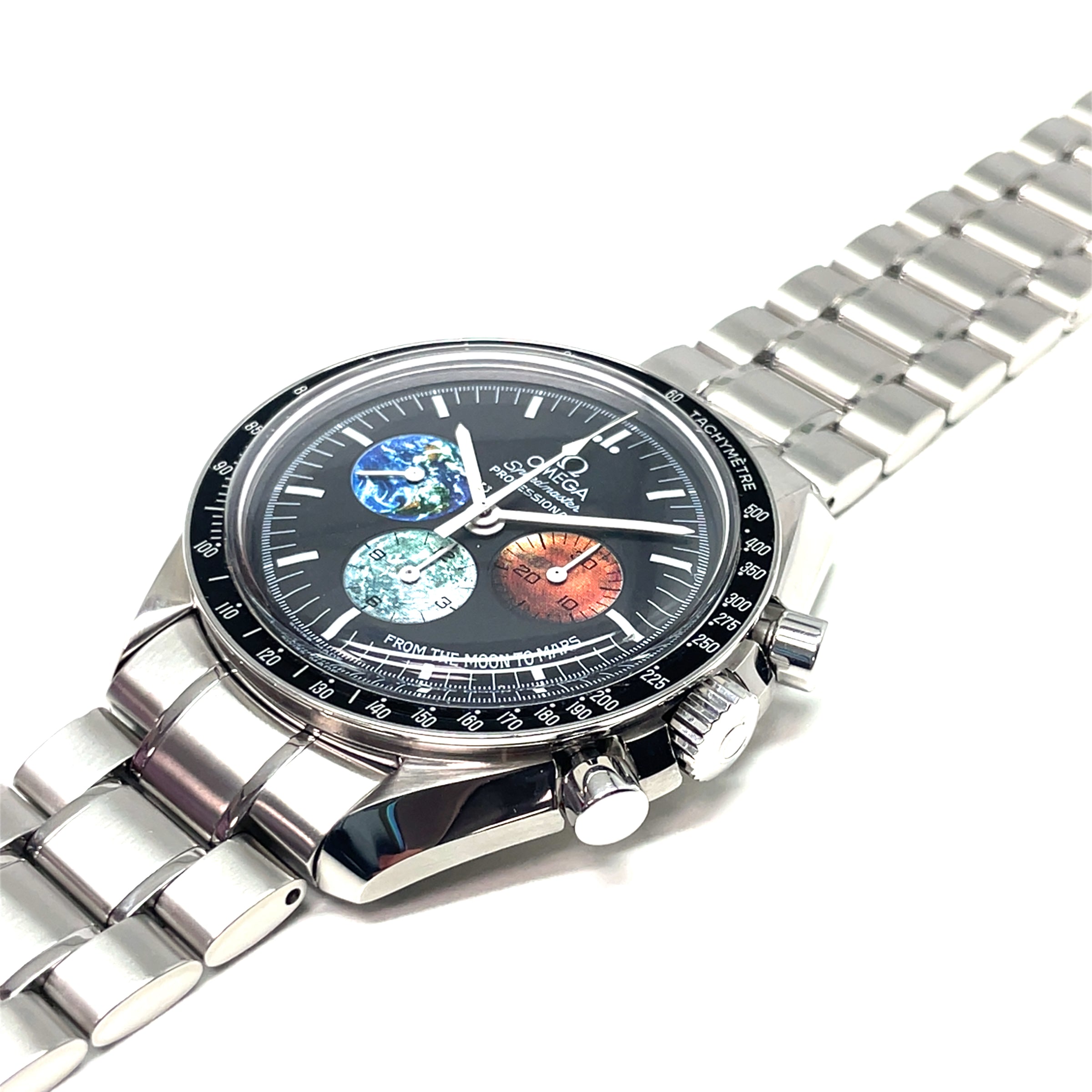 Pre-Owned Omega Speedmaster 42mm Steel "From the Moon to Mars" Edition Watch 35775000