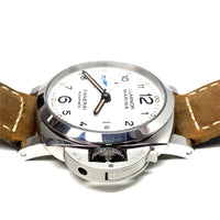 Pre-Owned Panerai Luminor 1950 42 Automatic PAM01523 White Dial Watch