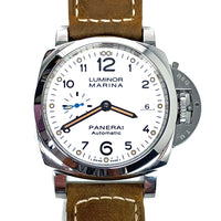 Pre-Owned Panerai Luminor 1950 42 Automatic PAM01523 White Dial Watch
