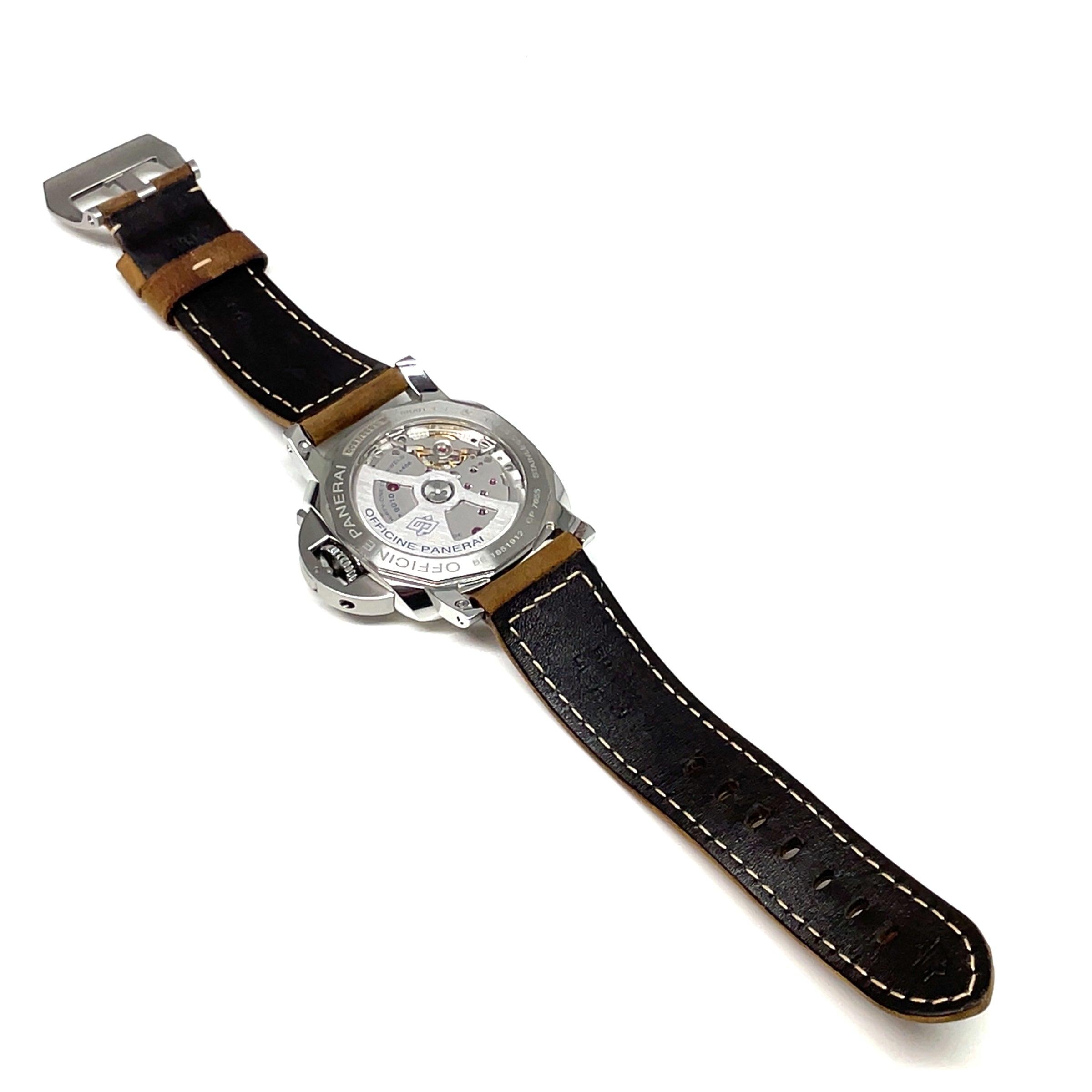 Pre-Owned Panerai Luminor 1950 42 Automatic PAM01523 White Dial Watch