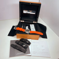 Pre-Owned Panerai Luminor 44mm Automatic Black Dial Watch PAM00312 1950 3 Days