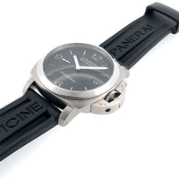 Pre-Owned Panerai Luminor 44mm Automatic Black Dial Watch PAM00312 1950 3 Days