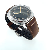 Pre-Owned Panerai 47mm Brevettato Radiomir Black California Dial Watch PAM00424
